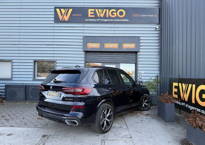 BMW X5 45e 394ch phev hybrid pack m sport toit  Bleu de 2021