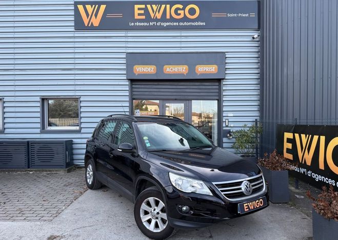 Volkswagen Tiguan 2.0 tdi 140ch 4motion 1�re main Noir de 2011