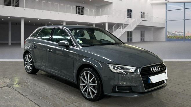 Audi A3 Sportback 35 TDI 150CH DESIGN S TRONIC 7 Gris F de 2019