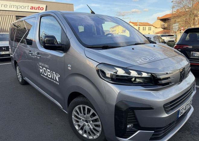 Peugeot Traveller Taille XL BlueHDi 180 EAT8 BUSINESS PAS  Gris de 2024