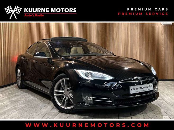 Cliquer pour voir la photo suivante Tesla Model S 85D FREE-CHARGE! Alu19-Pano-Cam-Acc Noir Métallisé de