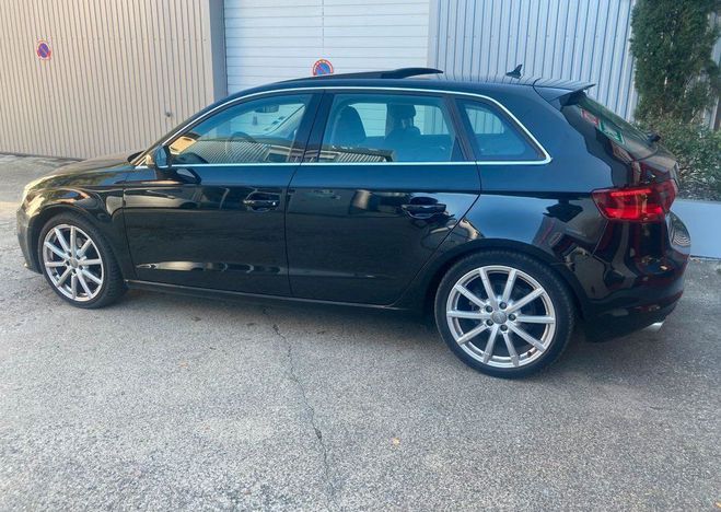 Audi A3 2l tdi 150cv ambition luxe s tronic to Noir de 2016