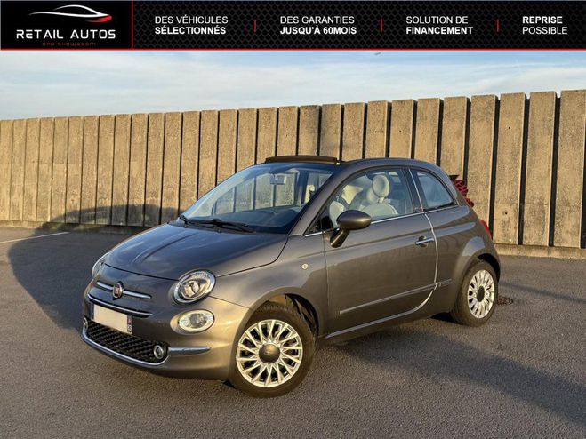 Fiat 500 C 1.2 8v 69ch Lounge GRIS FONCE de 2015