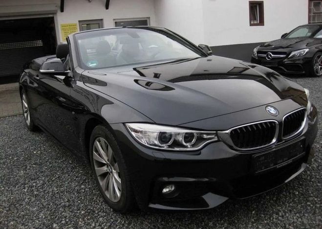 BMW Serie 4 CABRIOLET (F33) 425DA 218CH M SPORT-1�re Noir de 2015