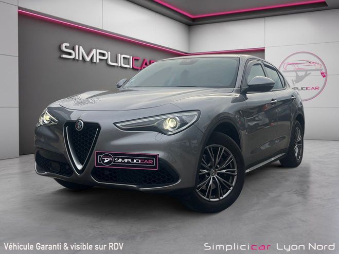 Alfa romeo Stelvio 2.0T 200 ch Q4 AT8 Super Si�ges �lectriq Gris de 2018