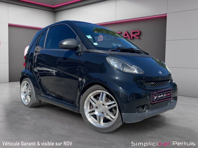 Smart Fortwo BRABUS 1L turbo 102 cv executive plus ca Noir de 2011