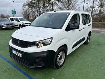  Voir d&eacute;tails -Peugeot Partner Vu L2 (9.990 HT) 1.5 BLUEHDI 100ch XL 2p &agrave; Reims (51)
