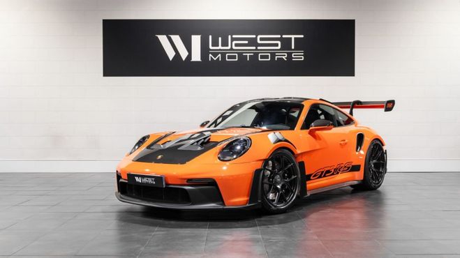 Porsche 911 TYPE 992 GT3 RS 1�MAIN FRAN�AISE Peintur Orange de 2023