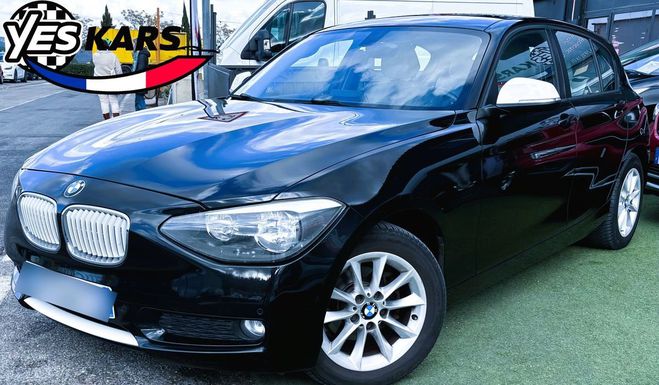 BMW Serie 1 II 118d 143ch UrbanLife 5p Noir de 2012