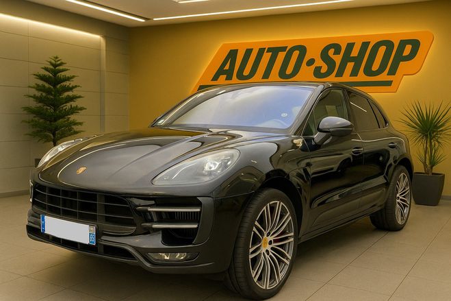 Porsche Macan Turbo 3.6 V6 400 ch PDK ? R�vis� ? Garan Noir de 2016