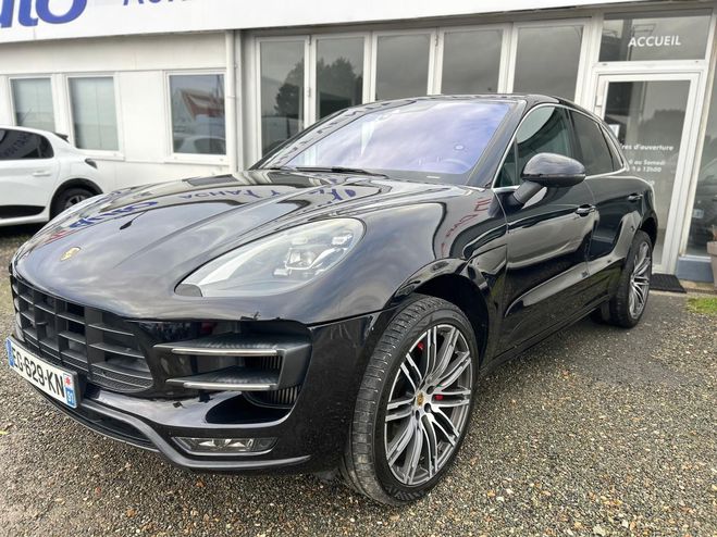 Porsche Macan Turbo 3.6 V6 400 ch PDK ? R�vis� ? Garan Noir de 2016