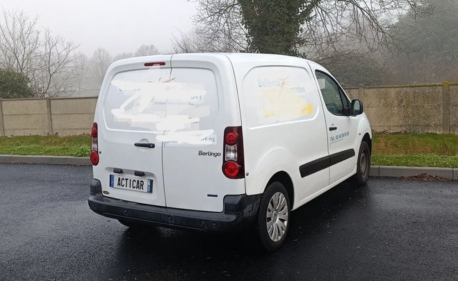 Citroen Berlingo II FOURGON 1.6 BLUEHDI 100 BUSINESS L1.T Blanc M�tallis� de 2016