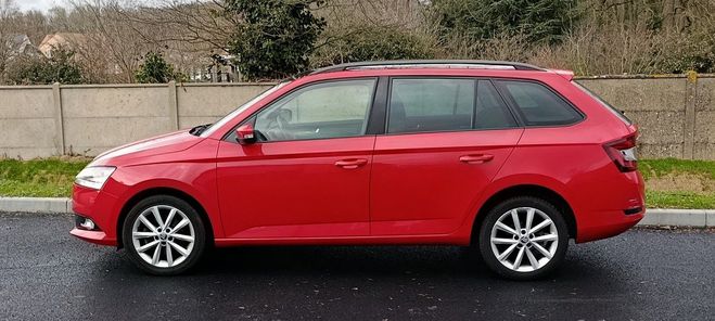 Skoda Fabia III COMBI PHASE 2 1.0 TSI 110 STYLE.BVA Rouge M�tallis� de 2019