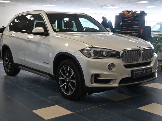 BMW X5 F15 xDrive30d 258 ch Exclusive A Blanc de 2014