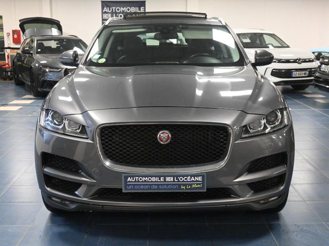 Jaguar F Pace 2.0 D - 240 ch AWD BVA8 Pure Gris Fonc� de 2017