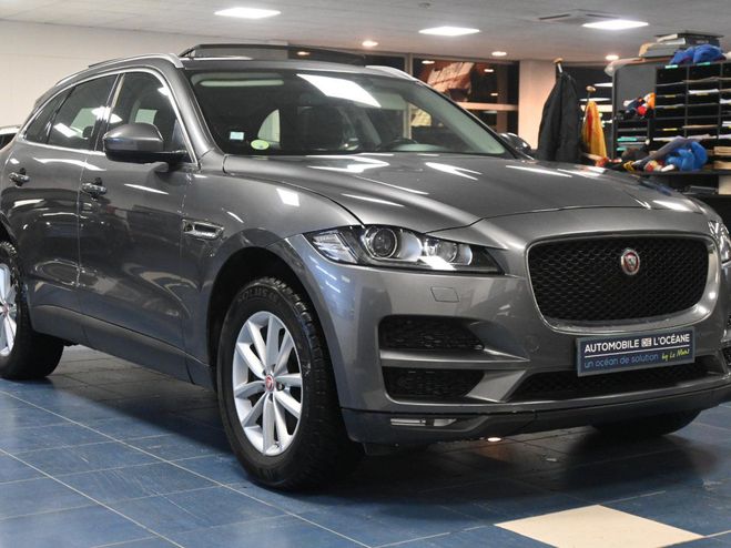 Jaguar F Pace 2.0 D - 240 ch AWD BVA8 Pure Gris Fonc� de 2017
