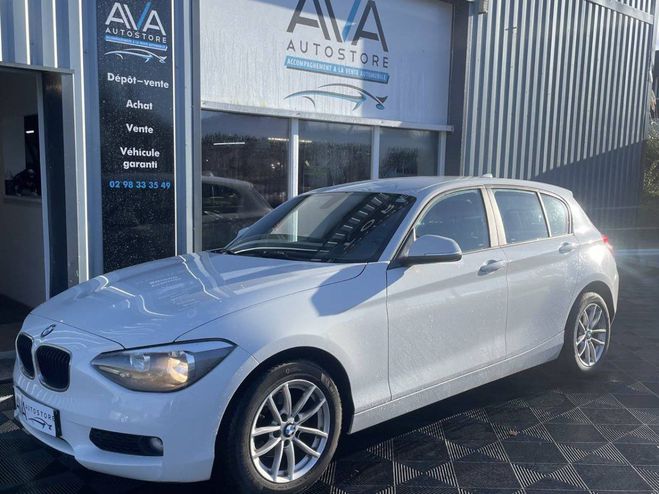 BMW Serie 1 II (F21/20) 114d 95ch Lounge 5p BLANC de 2014