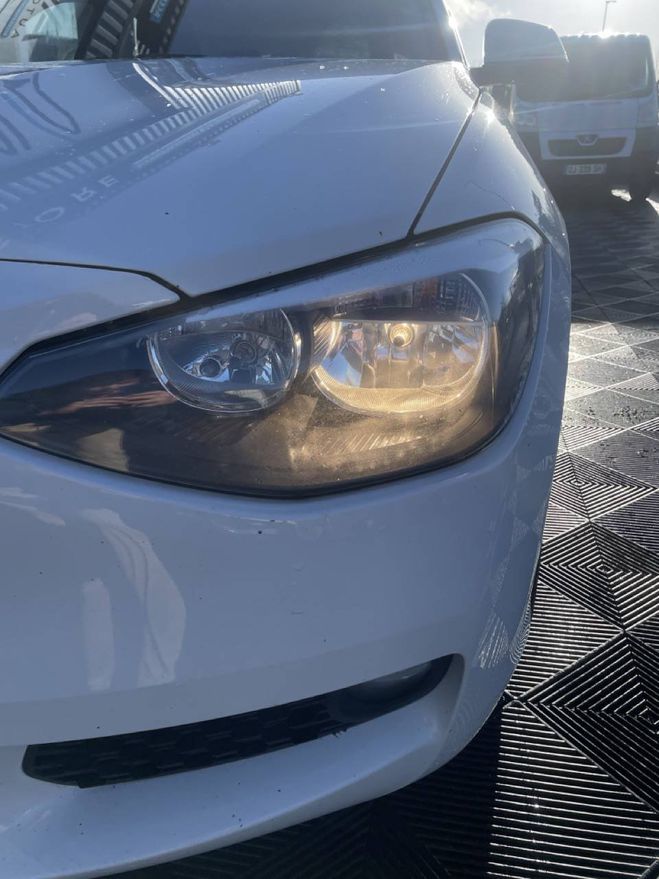 BMW Serie 1 II (F21/20) 114d 95ch Lounge 5p BLANC de 2014