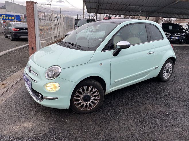Fiat 500 1.2 69 ch Lounge Vert de 2018