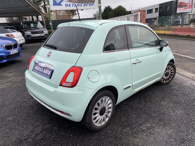 Fiat 500 1.2 69 ch Lounge Vert de 2018