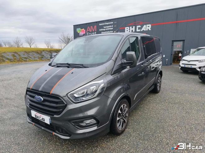 Ford Transit Custom Vu 320 CABINE APPROFONDIE 2.0 ECO Gris de 2020