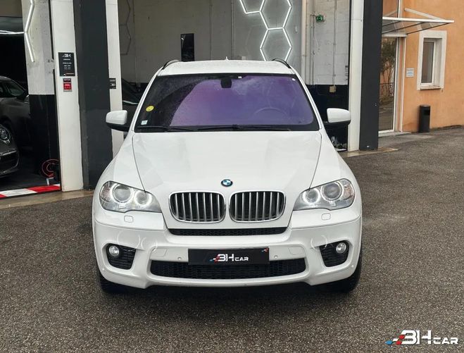 BMW X5 PACK M /4.0 D 305cv/XDRIVE/BVA/ 7 PLACES Blanc de 2011