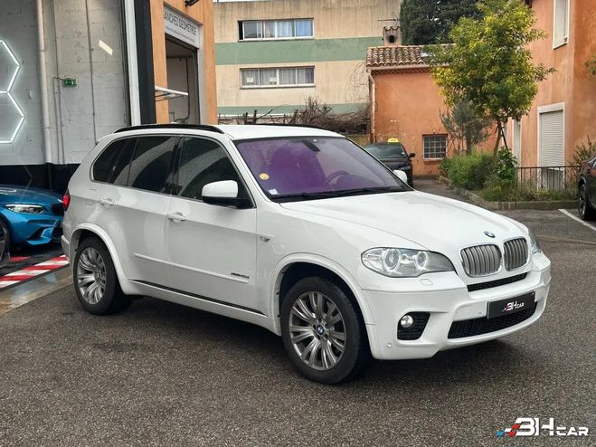BMW X5 PACK M /4.0 D 305cv/XDRIVE/BVA/ 7 PLACES Blanc de 2011