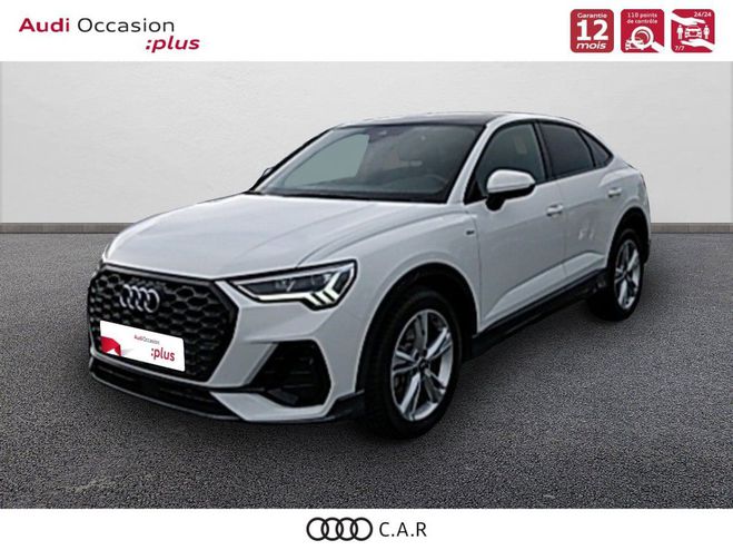 Audi Q3 Sportback 45 TFSI 230 ch S tronic 7 Quat Blanc de 2019