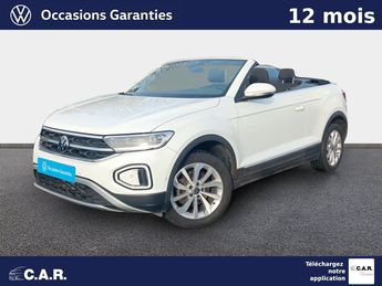  Voir d&eacute;tails -Volkswagen T Roc CABRIOLET 1.0 TSI 110 Start/Stop BVM6 St &agrave;  La Rochelle (17)