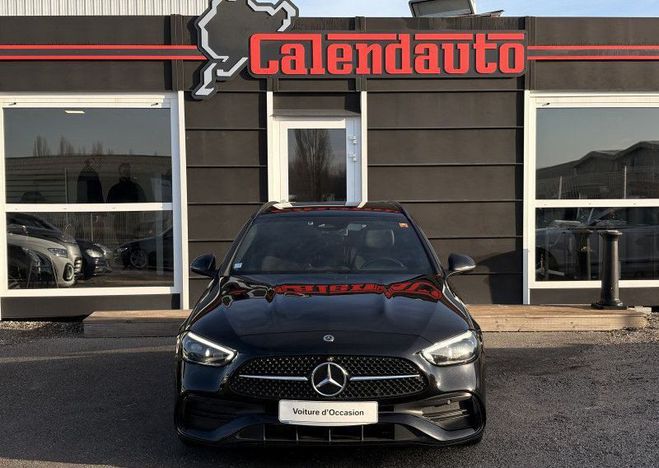 Mercedes Classe C BREAK 220 D 200CH AMG LINE Noir de 2021