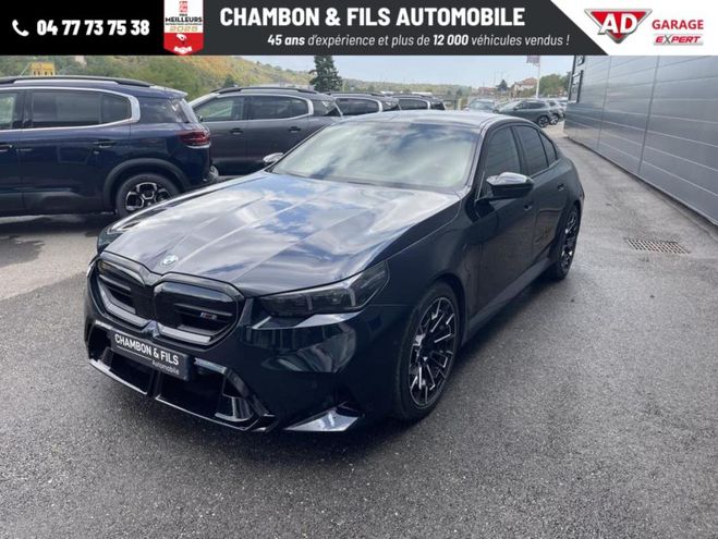 BMW M5 G90 PHEV 727 ch BVA8 FULL OPTION 0 MALUS Noir de 2024