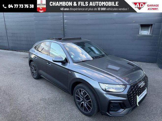 Audi Q5 Sportback 35 TDI 163 S tronic 7 S line   Gris de 2022
