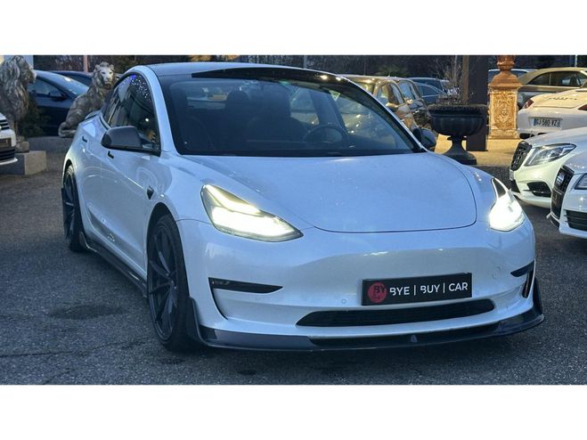 Tesla Model 3 PUP Upgrade AWD MY21 Performance BLANC de 2021