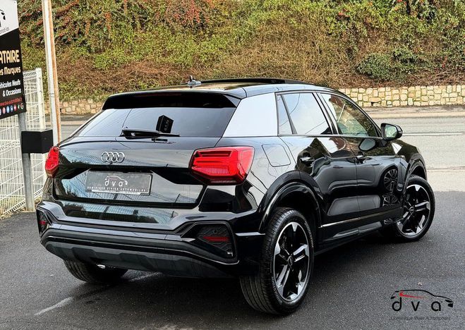 Audi Q2 35 TFSI 150 ch S-Line   S-Tronic Noir de 2023