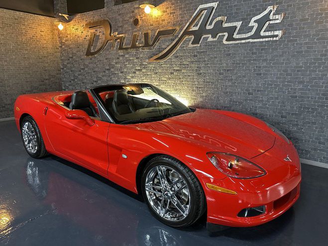Chevrolet Corvette C6 6.0L LS2 boite manuelle, Cabriolet, � rouge de 2006