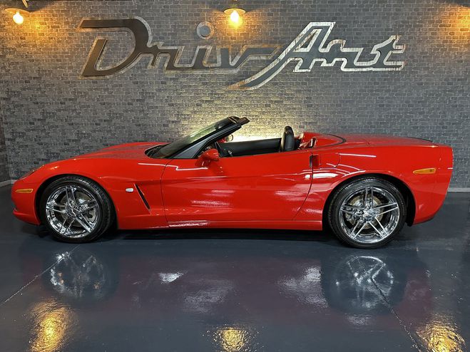 Chevrolet Corvette C6 6.0L LS2 boite manuelle, Cabriolet, � rouge de 2006