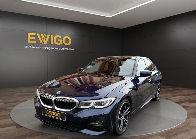 BMW Serie 3 330d 3.0 265 ch m-sport propulsion stept Bleu de 2019