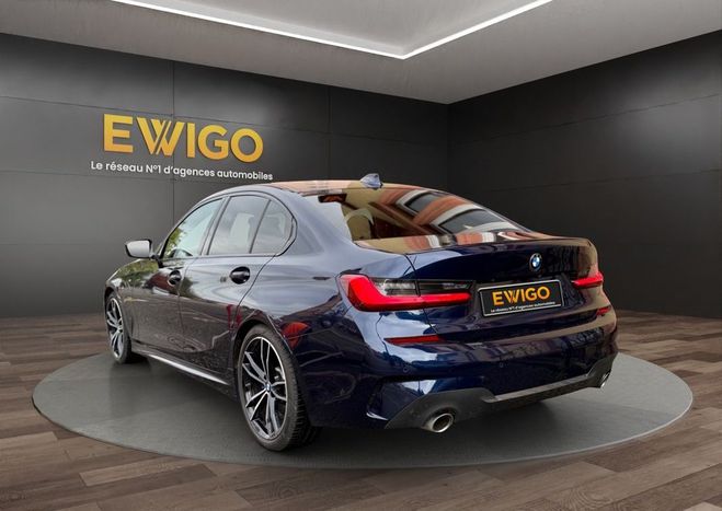 BMW Serie 3 330d 3.0 265 ch m-sport propulsion stept Bleu de 2019