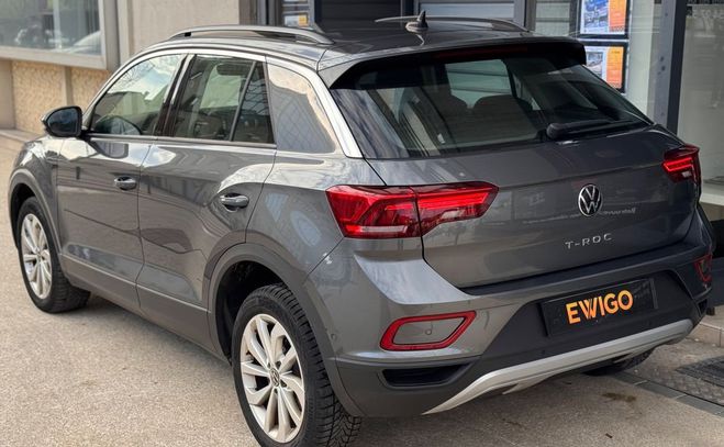 Volkswagen T Roc 1.5 tsi 150 evo life dsg bva entretien c Gris de 2023