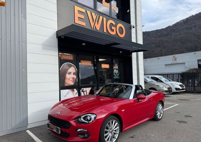 Fiat 124 Spider 1.4 multiair 140ch lusso plus cam Rouge de 2016