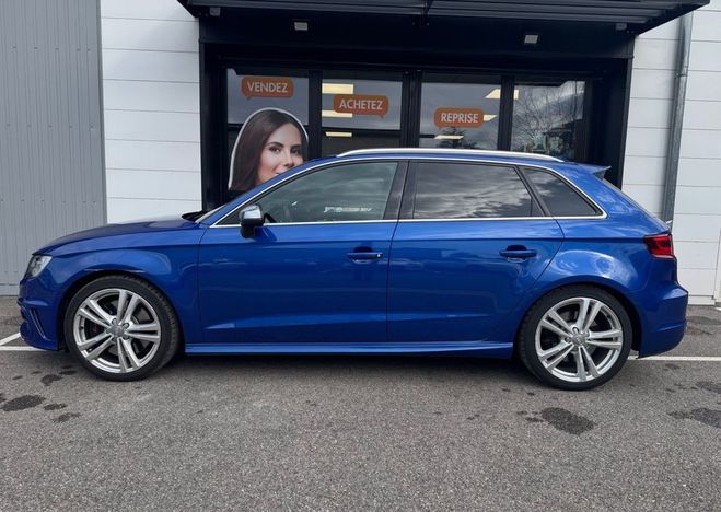 Audi S3 sportback 2l tfsi 300ch quattro Bleu de 2014