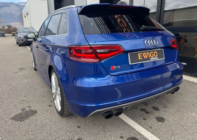 Audi S3 sportback 2l tfsi 300ch quattro Bleu de 2014