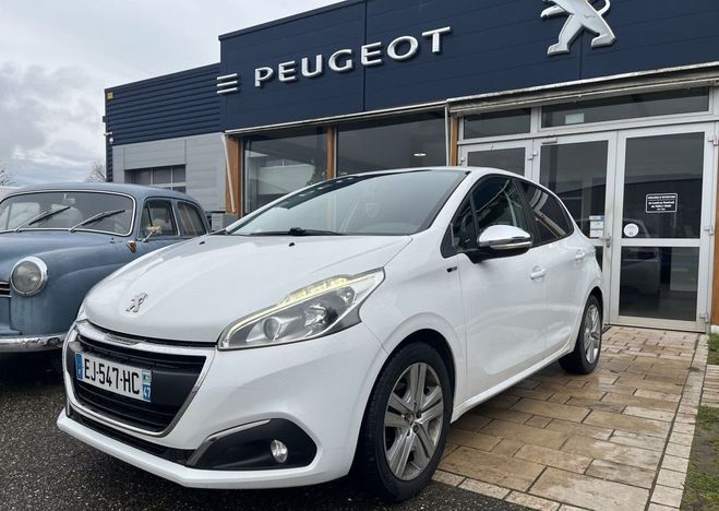 Peugeot 208 1.2 PureTech 82 Style Blanc de 2017