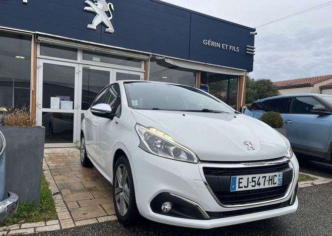 Peugeot 208 1.2 PureTech 82 Style Blanc de 2017