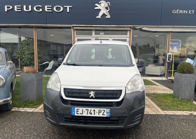 Peugeot Partner (2) 1.6 BLUEHDI 75 STANDARD PREMIUM Blanc de 2017