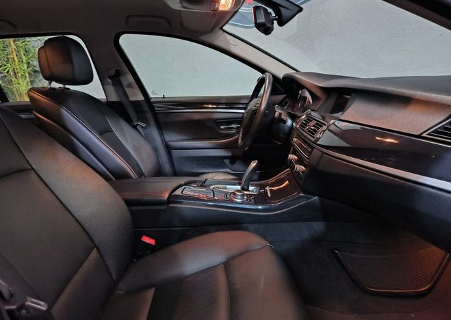 BMW Serie 5 520da Touring Luxury 184cv Cuir crochet  Noir de 2013