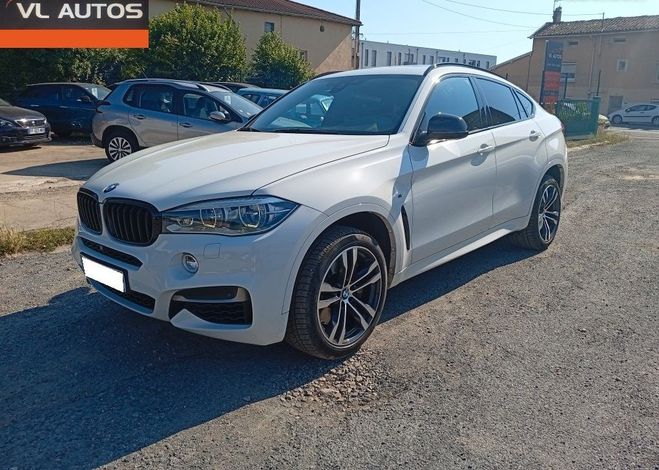 BMW X6 Pack M 50d xDrive 381 cv Ann�e 2015 Pour Blanc de 2015