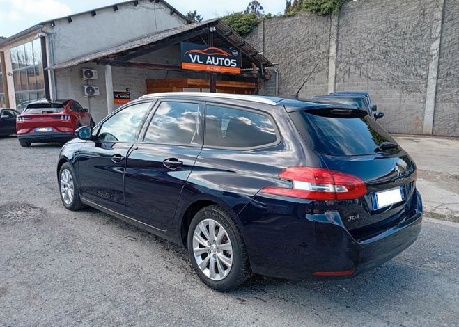Peugeot 308 SW 1.2 l 130 cv Ann�e 2018 Crit'Air 1 Bleu de 2018
