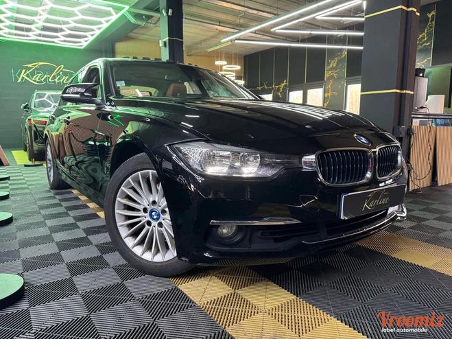 BMW Serie 3 HYBRIDE 330e LUXURY BVA8 I TOIT OUVRANT  Noir de 2017