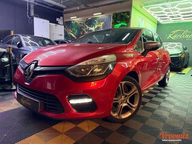 Renault Clio IV 1.5 DCI 90 cv GT LINE I Camera/radar  Rouge de 2015